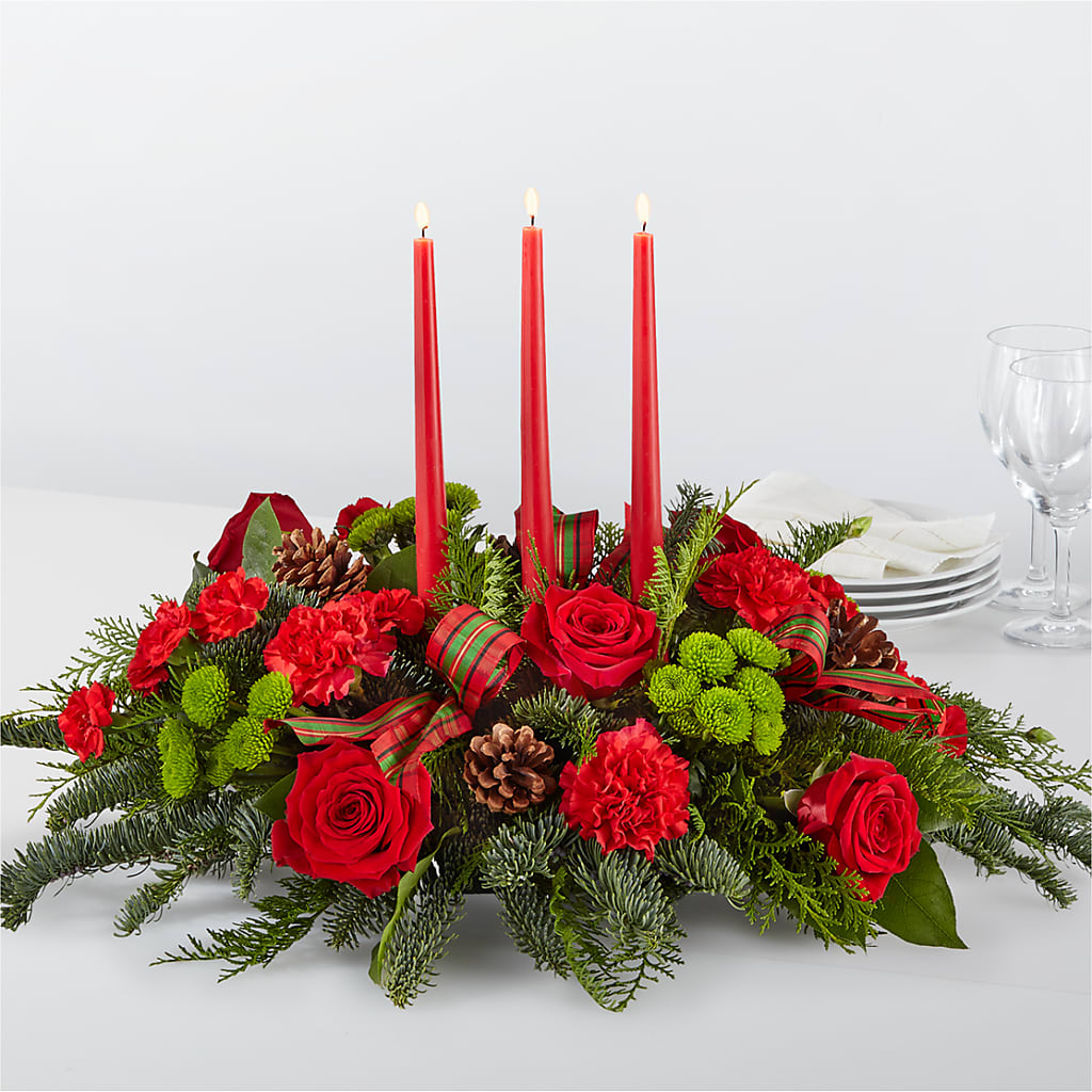 By the Candlelight Centerpiece – B Floral, Coalville UT