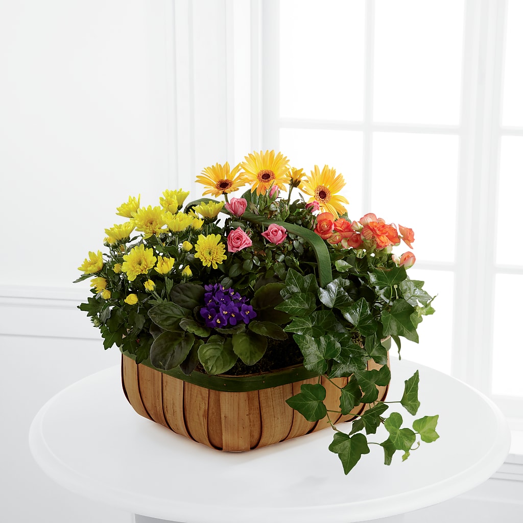 Gentle Blossoms Basket – B Floral, Coalville UT