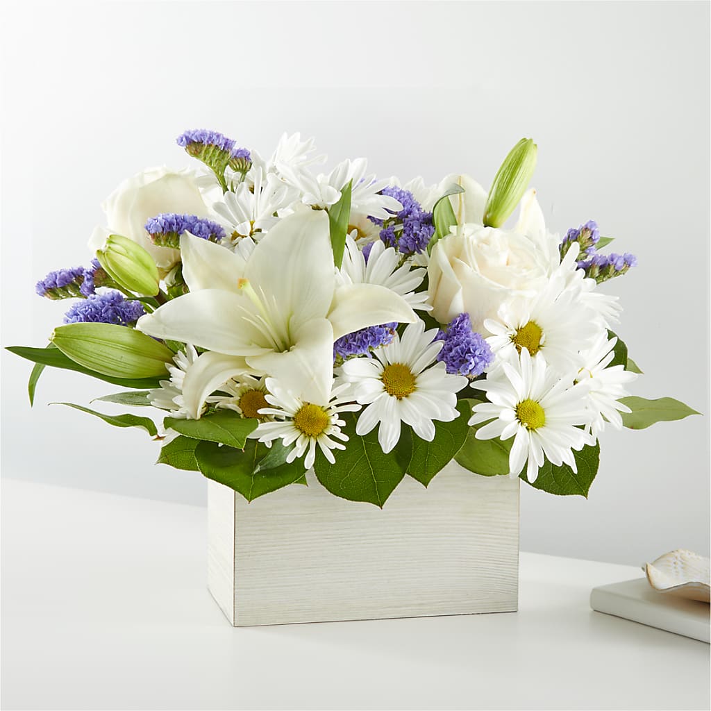 Beyond Blue Box Bouquet – B Floral, Coalville UT