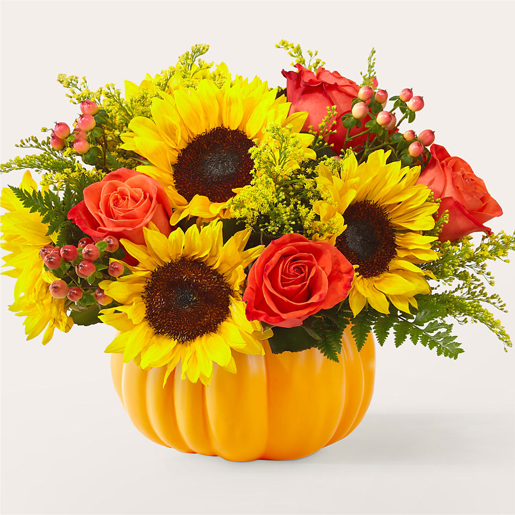 Pick of the Patch Pumpkin Bouquet – B Floral, Coalville UT