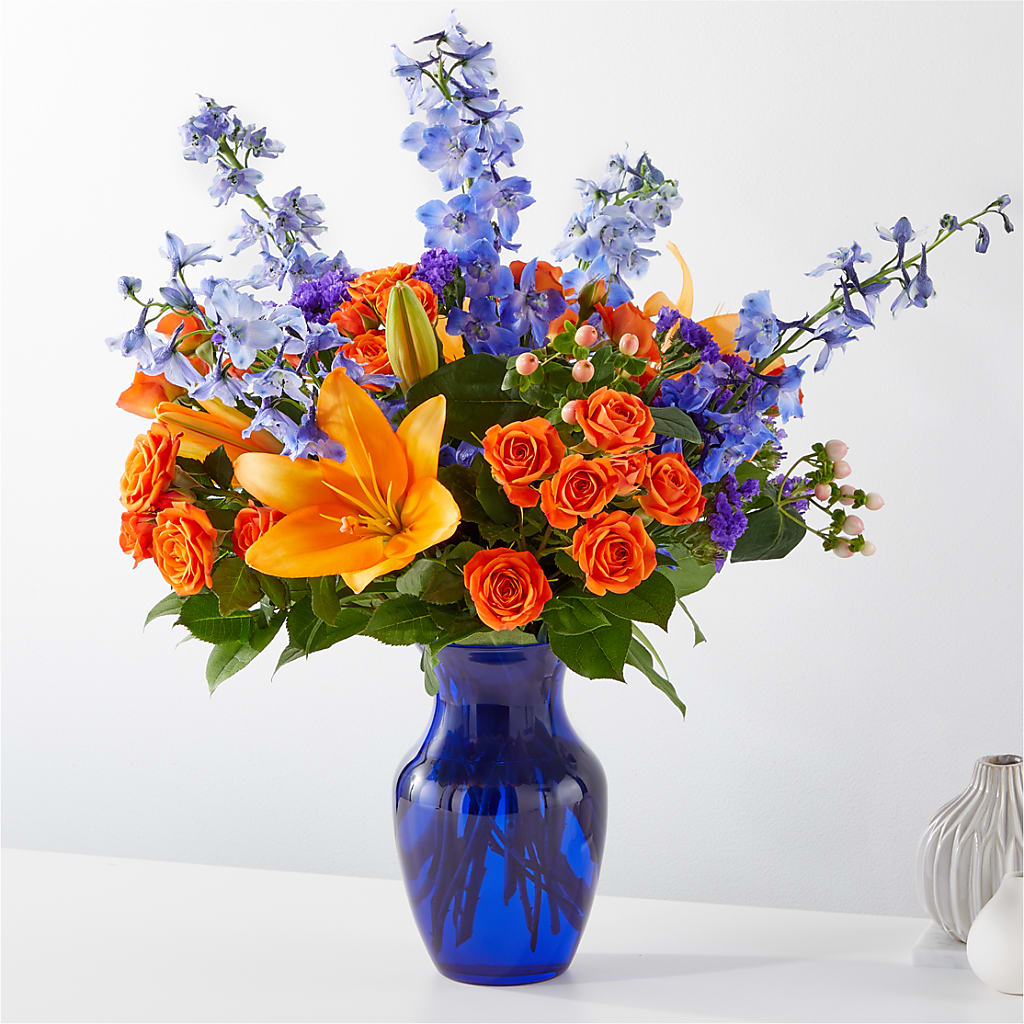 Radiant Citrus Bouquet – B Floral, Coalville UT