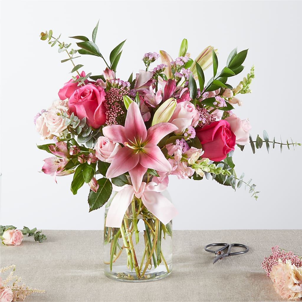 Pink Ribbon - A Florist Original – B Floral, Coalville UT