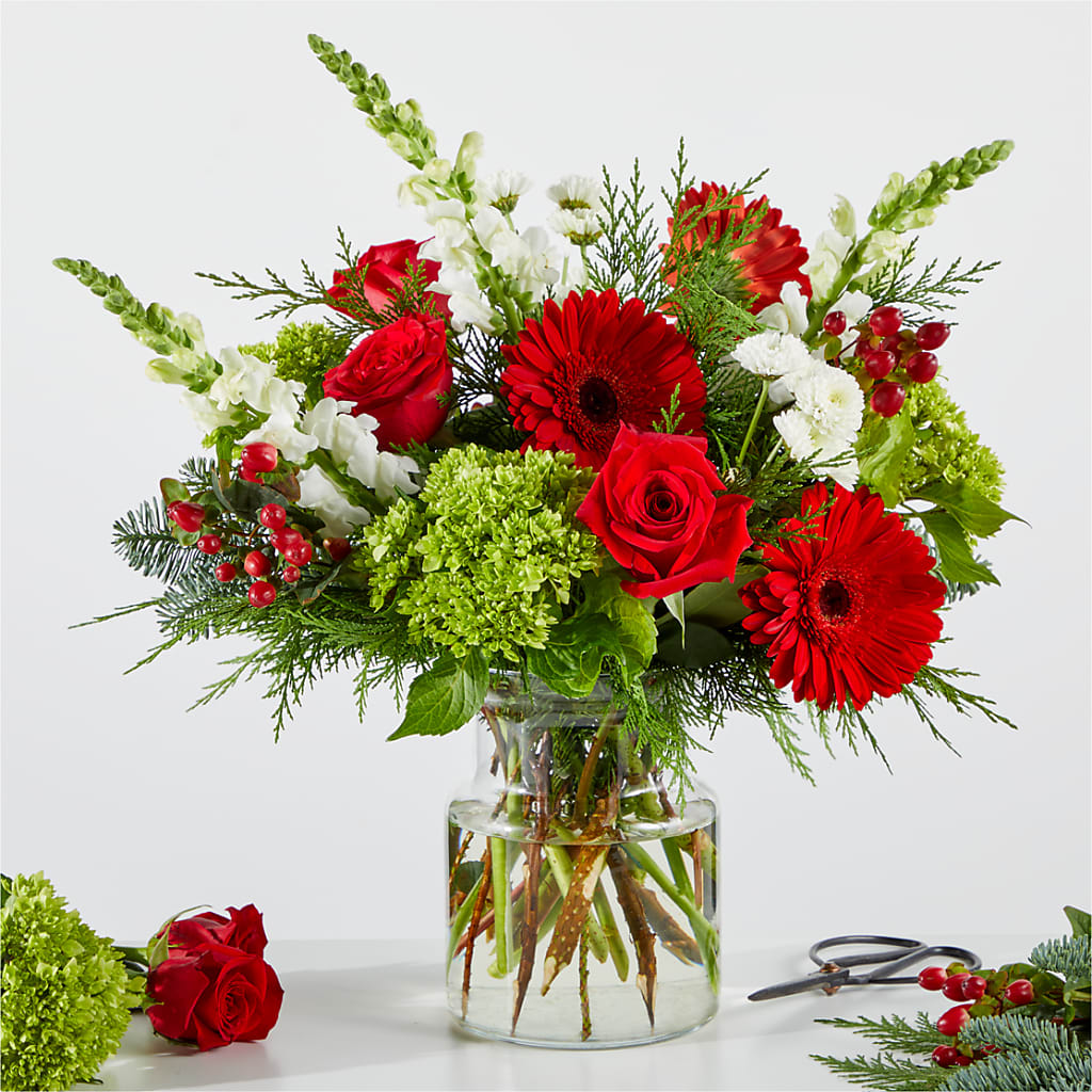 Merry Moment Bouquet – A Florist Original – B Floral, Coalville UT