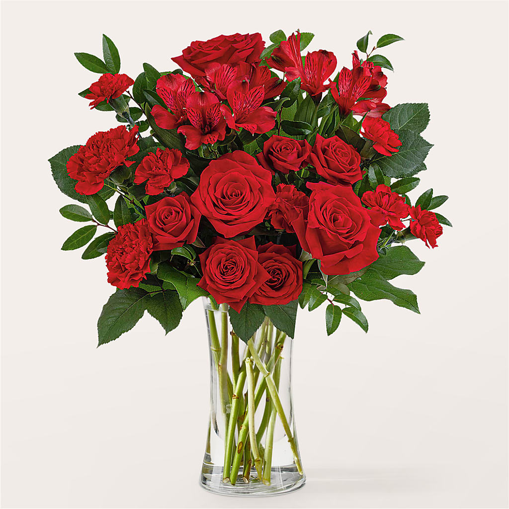 Brilliant Ruby Bouquet – B Floral, Coalville UT