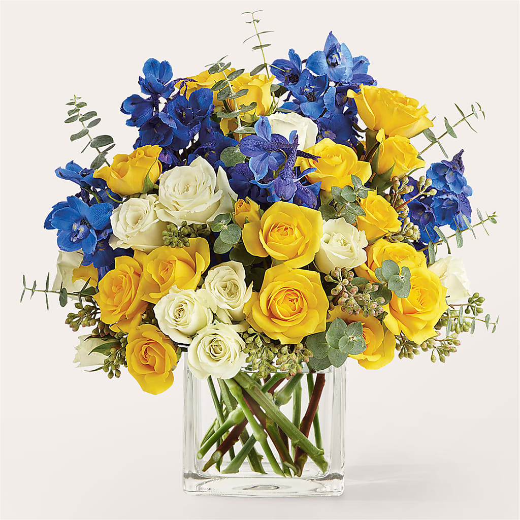 Sparkling Citrine Bouquet – B Floral, Coalville UT
