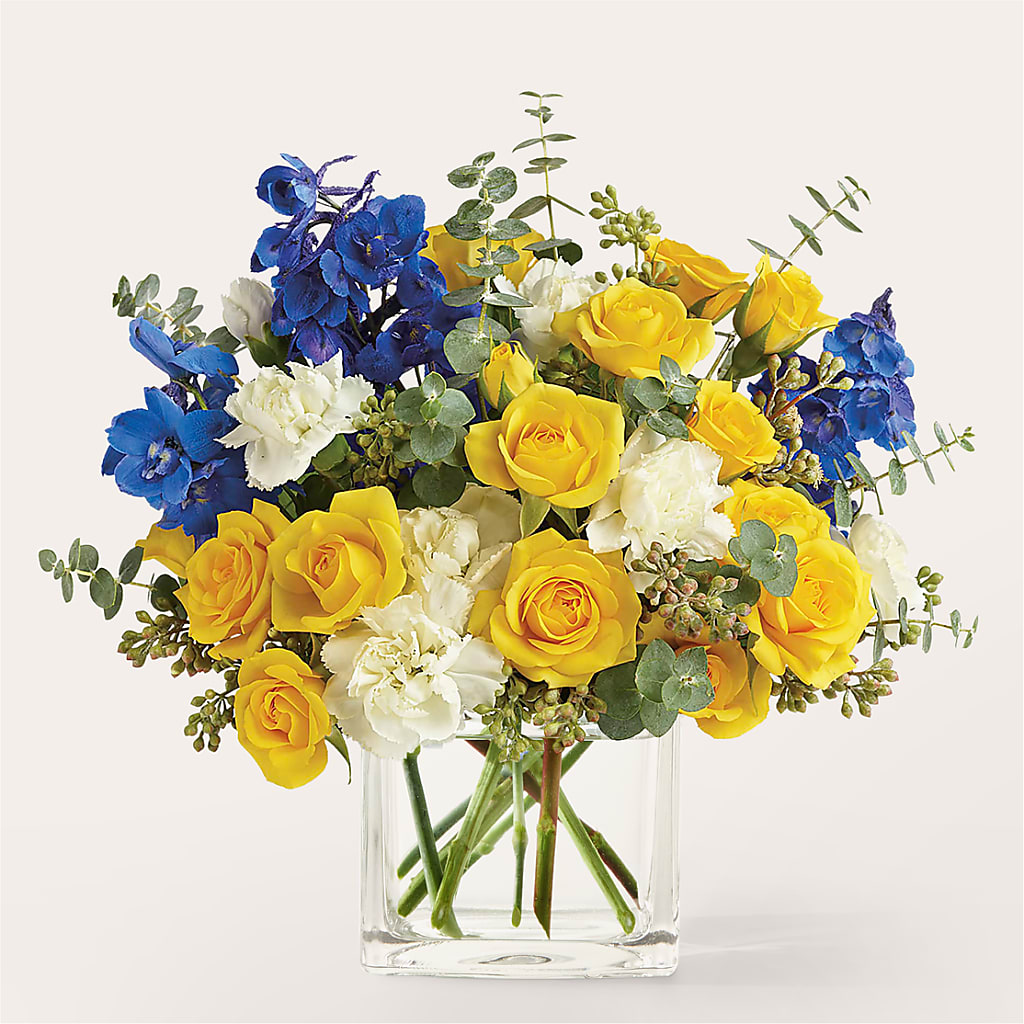 Sparkling Citrine Bouquet – B Floral, Coalville UT