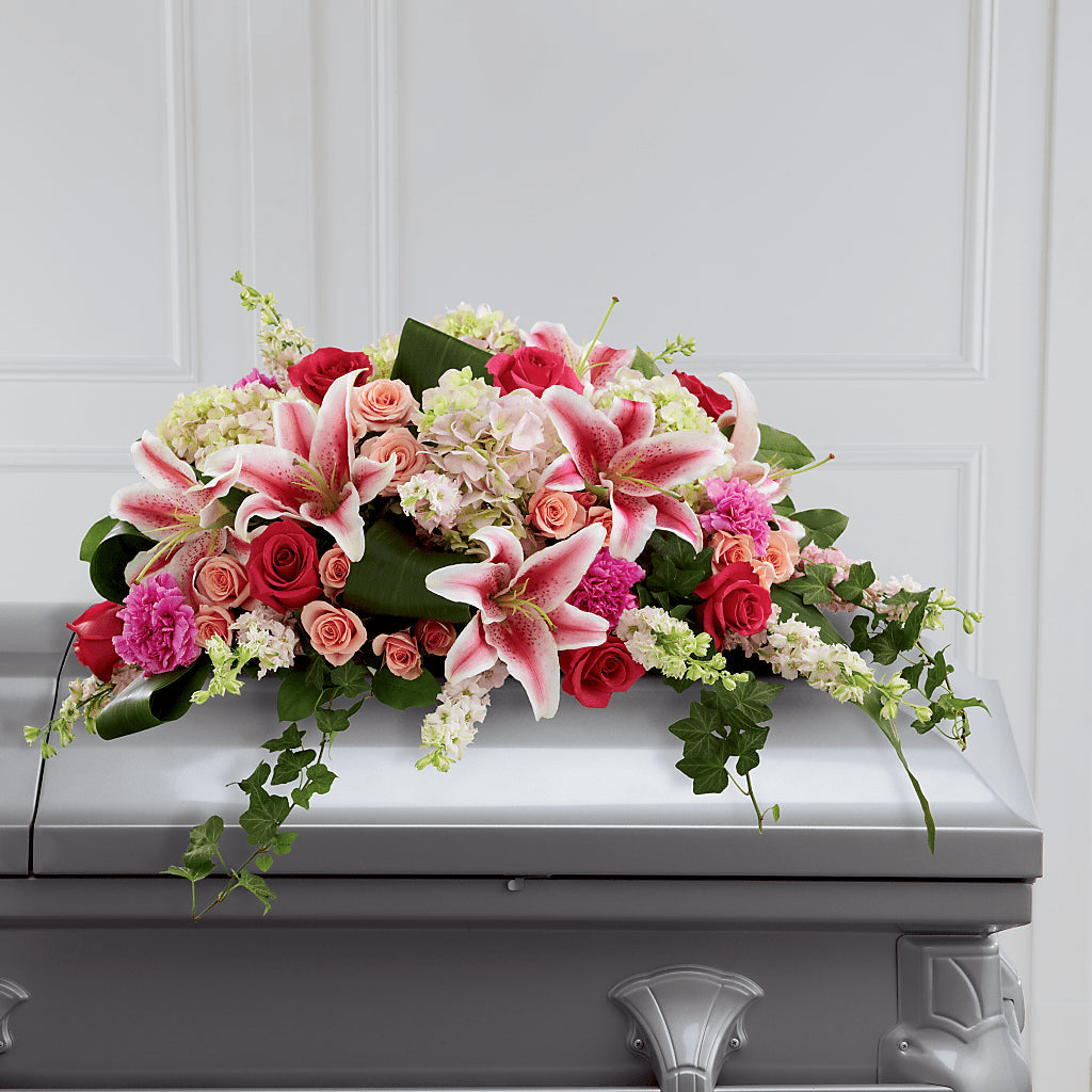 Splendid Grace Casket Spray – B Floral, Coalville UT