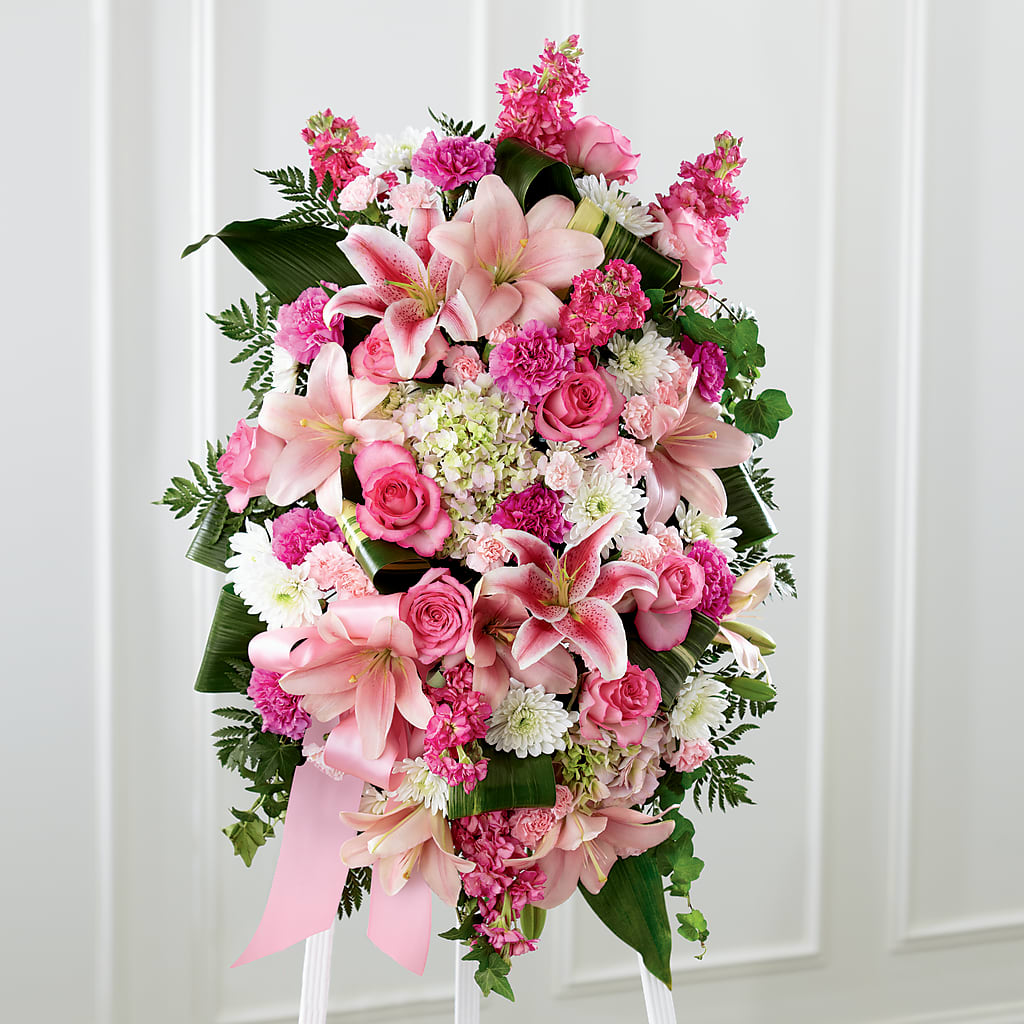 Comforting Standing Spray – B Floral, Coalville UT