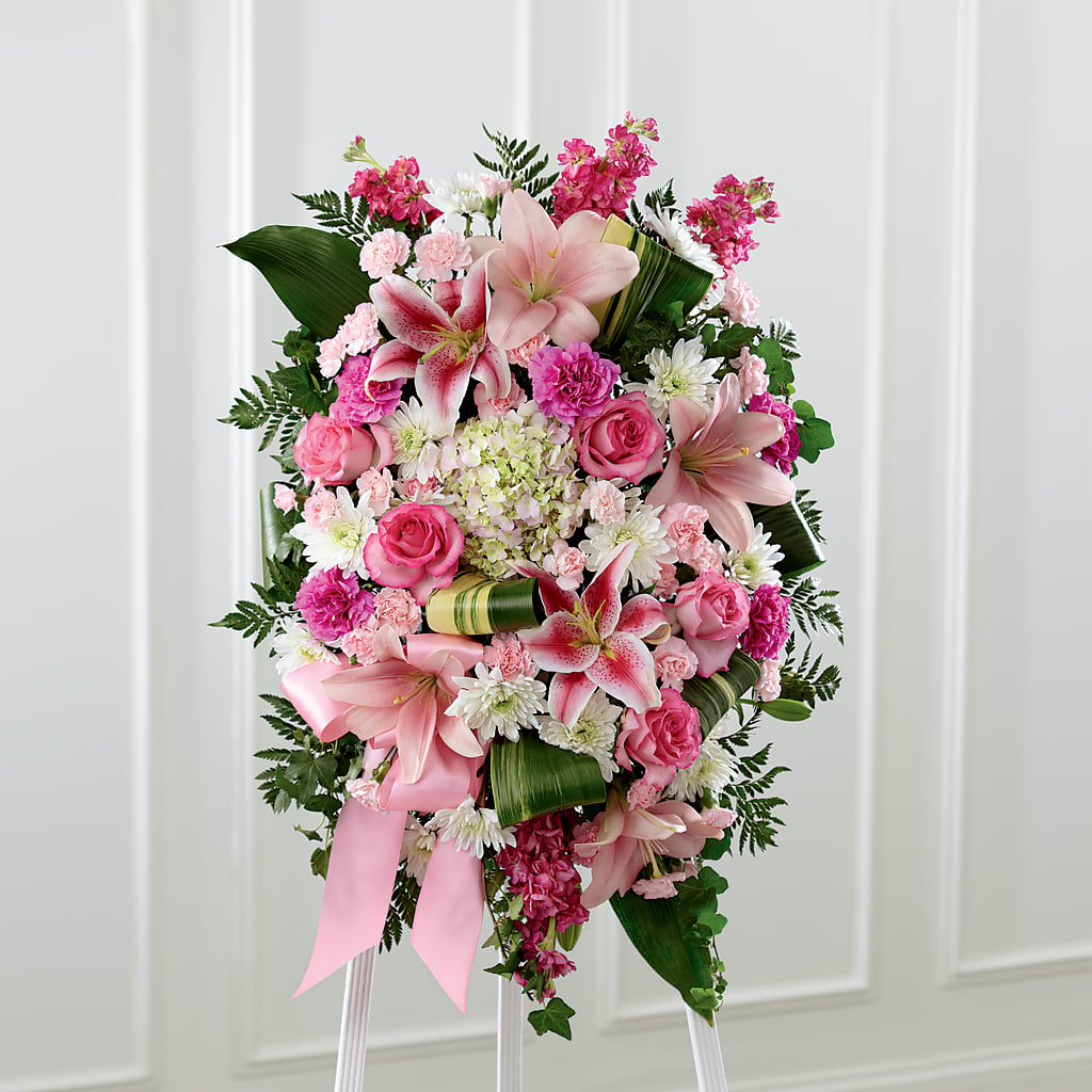 Comforting Standing Spray – B Floral, Coalville UT