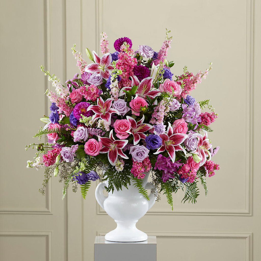 Peaceful Tribute Arrangement – B Floral, Coalville UT