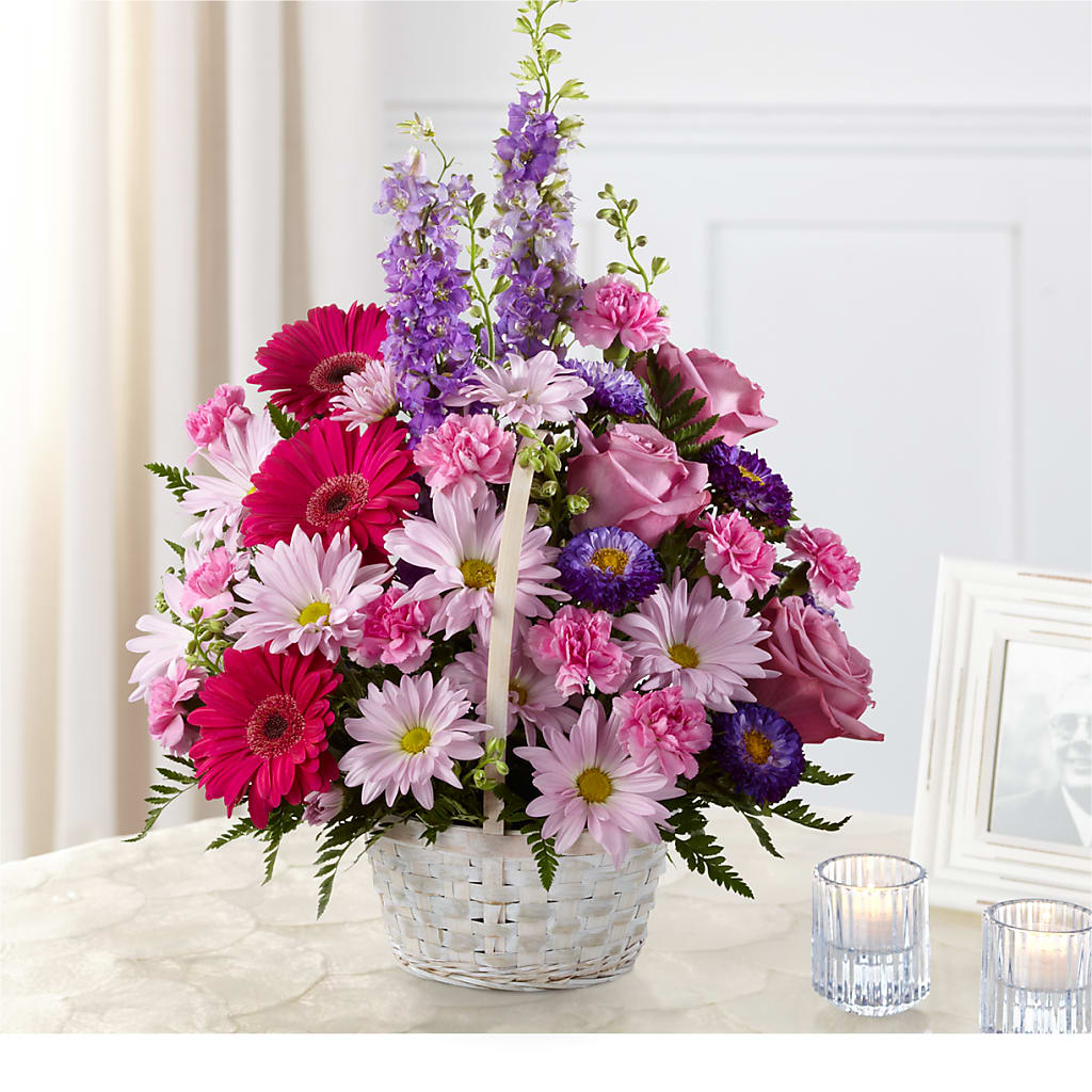 Pastel Peace Basket – B Floral, Coalville UT