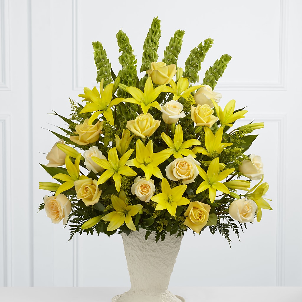 Golden Memories Arrangement – B Floral, Coalville UT