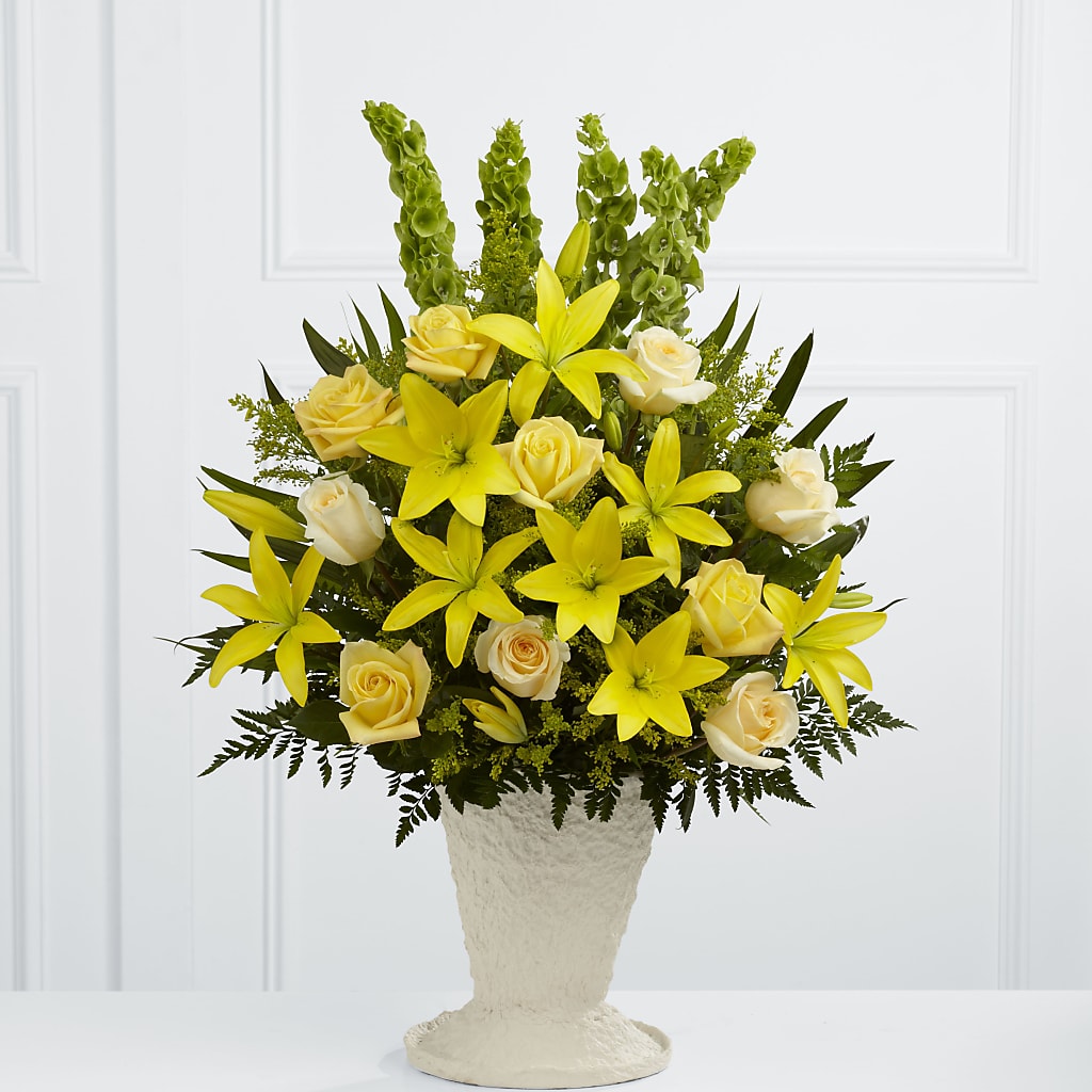 Golden Memories Arrangement – B Floral, Coalville UT