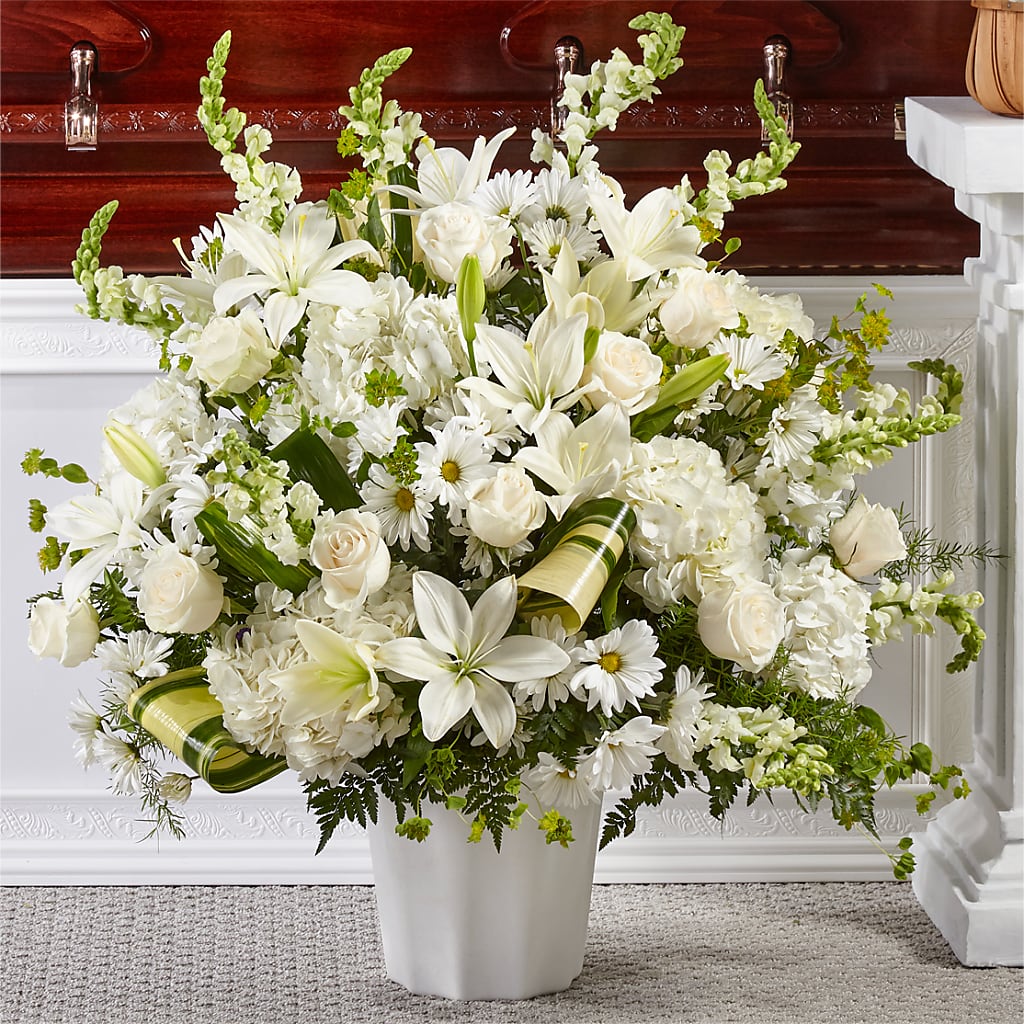 Thoughts of Tranquility Floor Basket – B Floral, Coalville UT