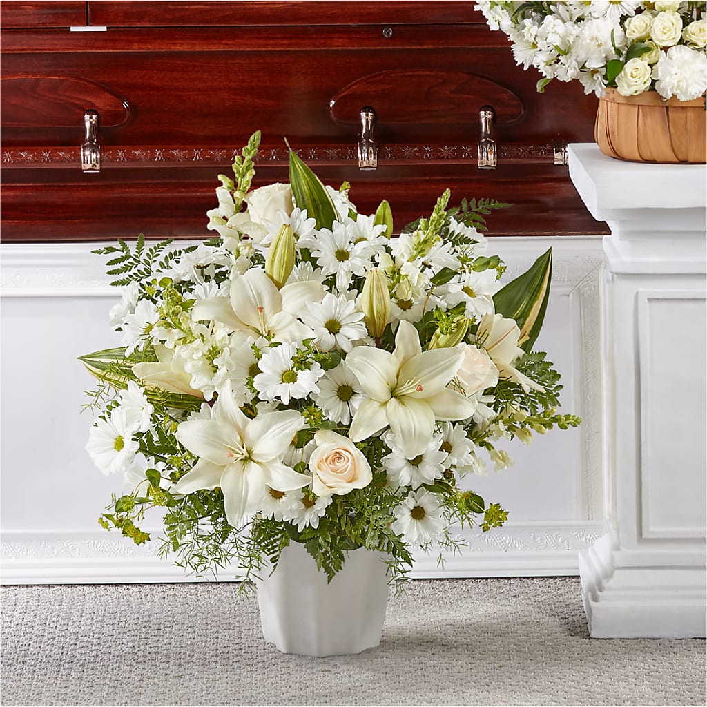 Thoughts of Tranquility Floor Basket – B Floral, Coalville UT