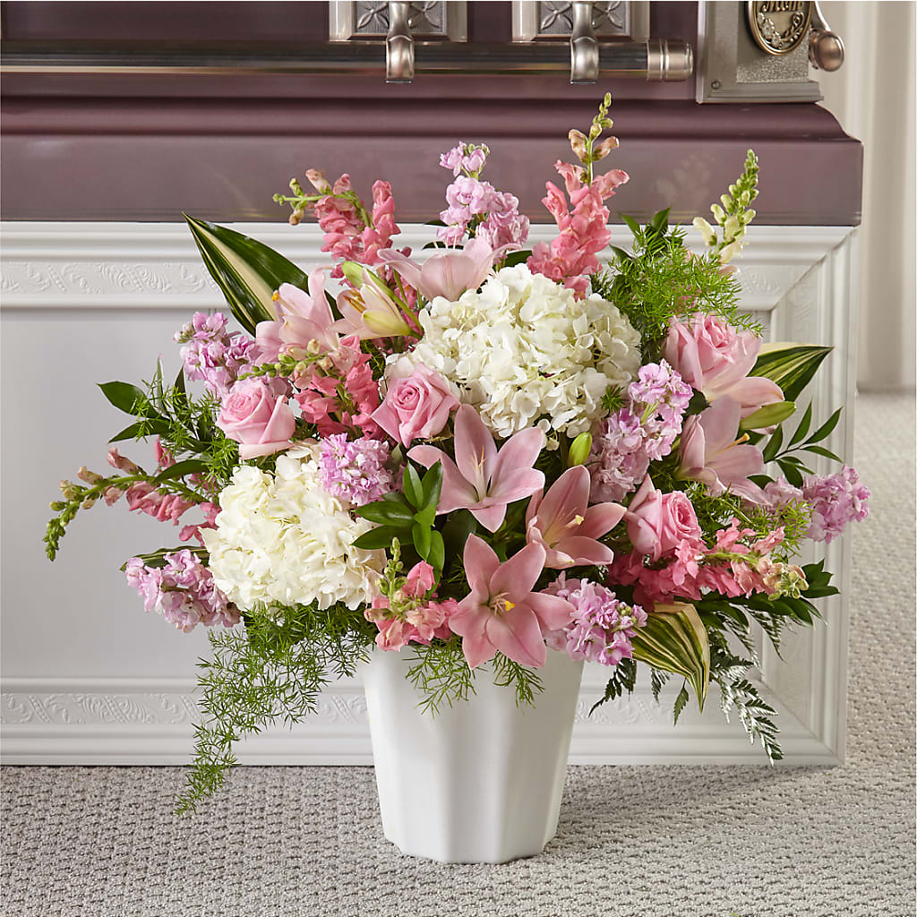 Simply Serene Floor Basket – B Floral, Coalville UT