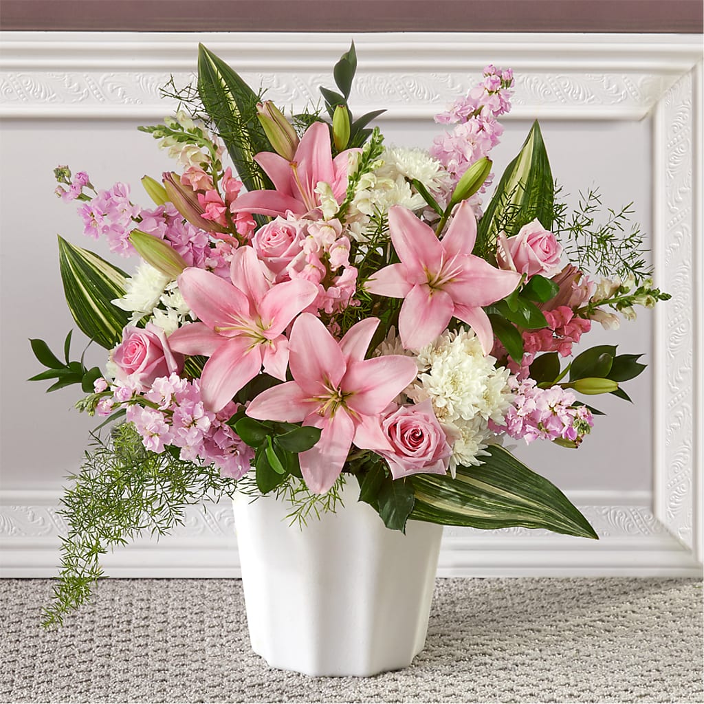 Simply Serene Floor Basket – B Floral, Coalville UT