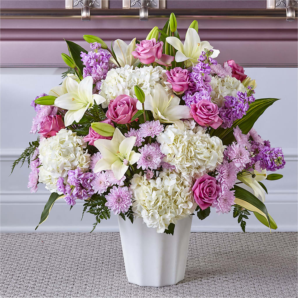 Heaven Sent Floor Basket – B Floral, Coalville UT