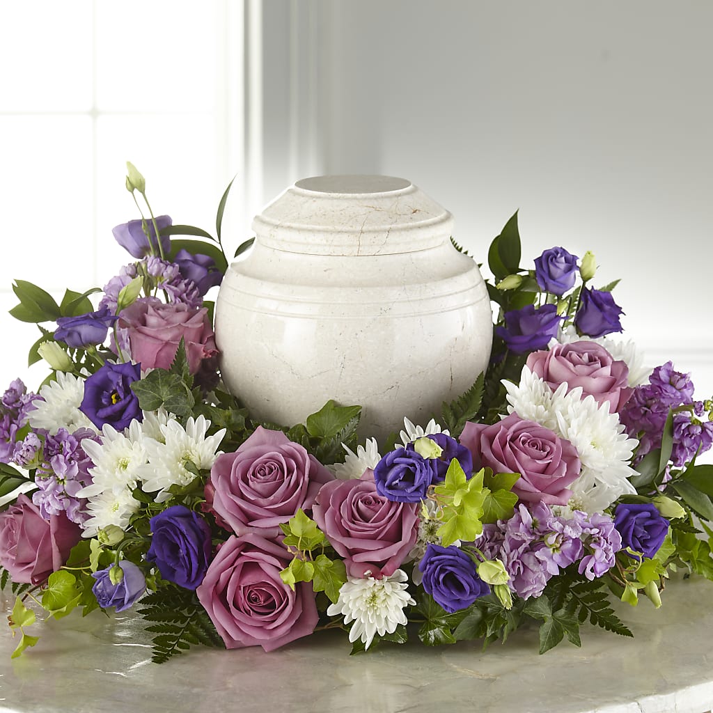 Blooming Sympathy Cremation Adornment – B Floral, Coalville UT