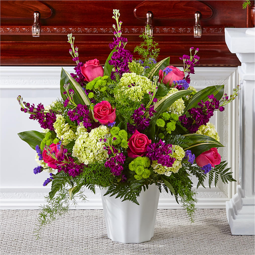 Beautiful Horizons Floor Basket – B Floral, Coalville UT