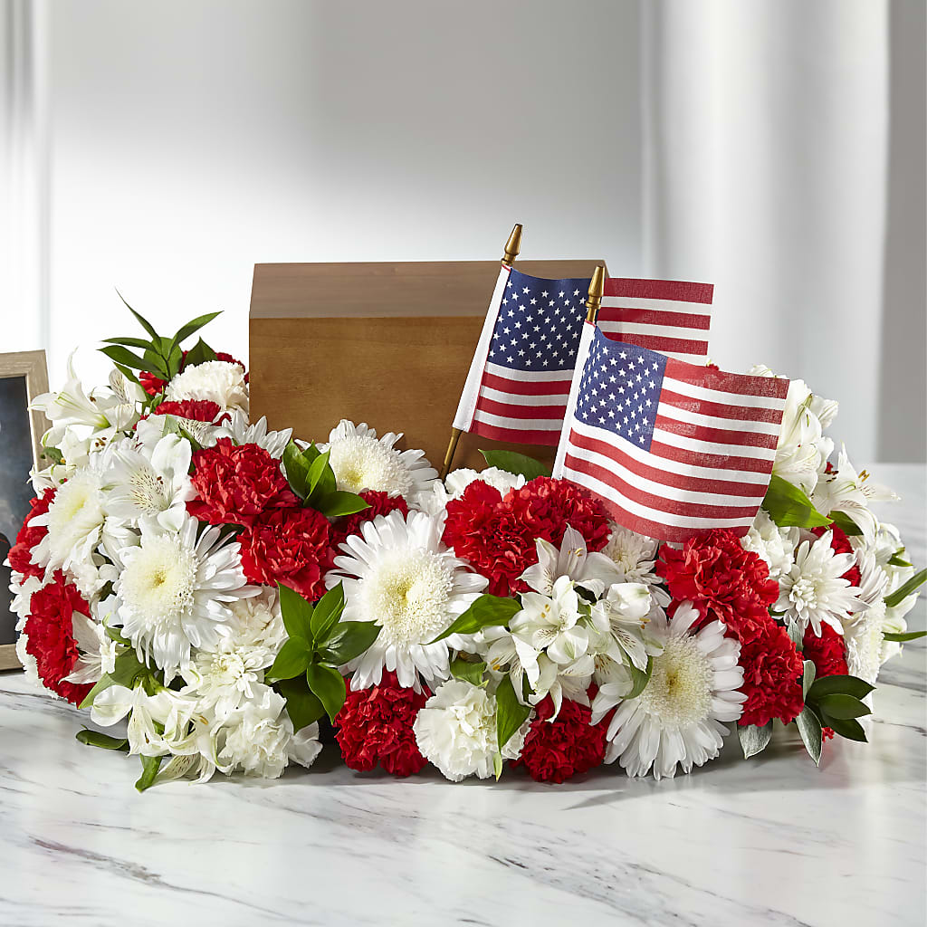 Spirit of Patriotism Cremation Adornment – B Floral, Coalville UT