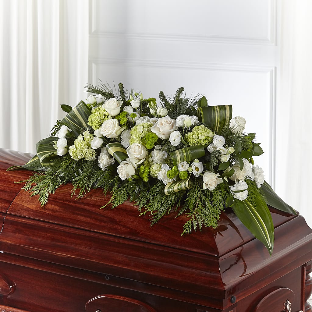 Hopeful Gesture Casket Spray – B Floral, Coalville UT