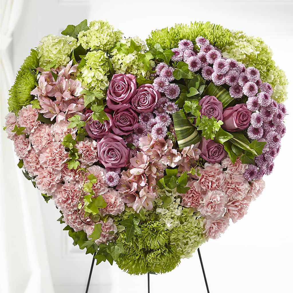 Heartwarming Standing Heart – B Floral, Coalville UT