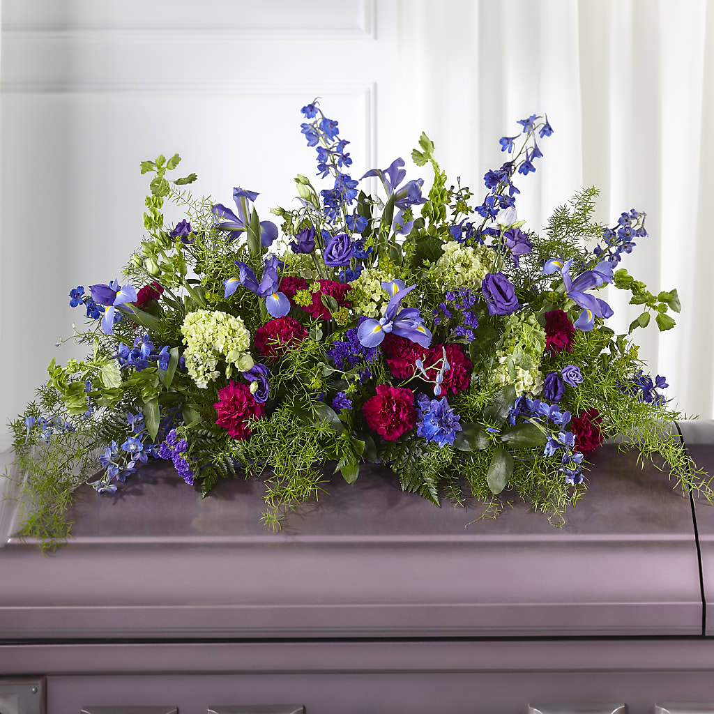 Always Treasured Casket Spray – B Floral, Coalville UT