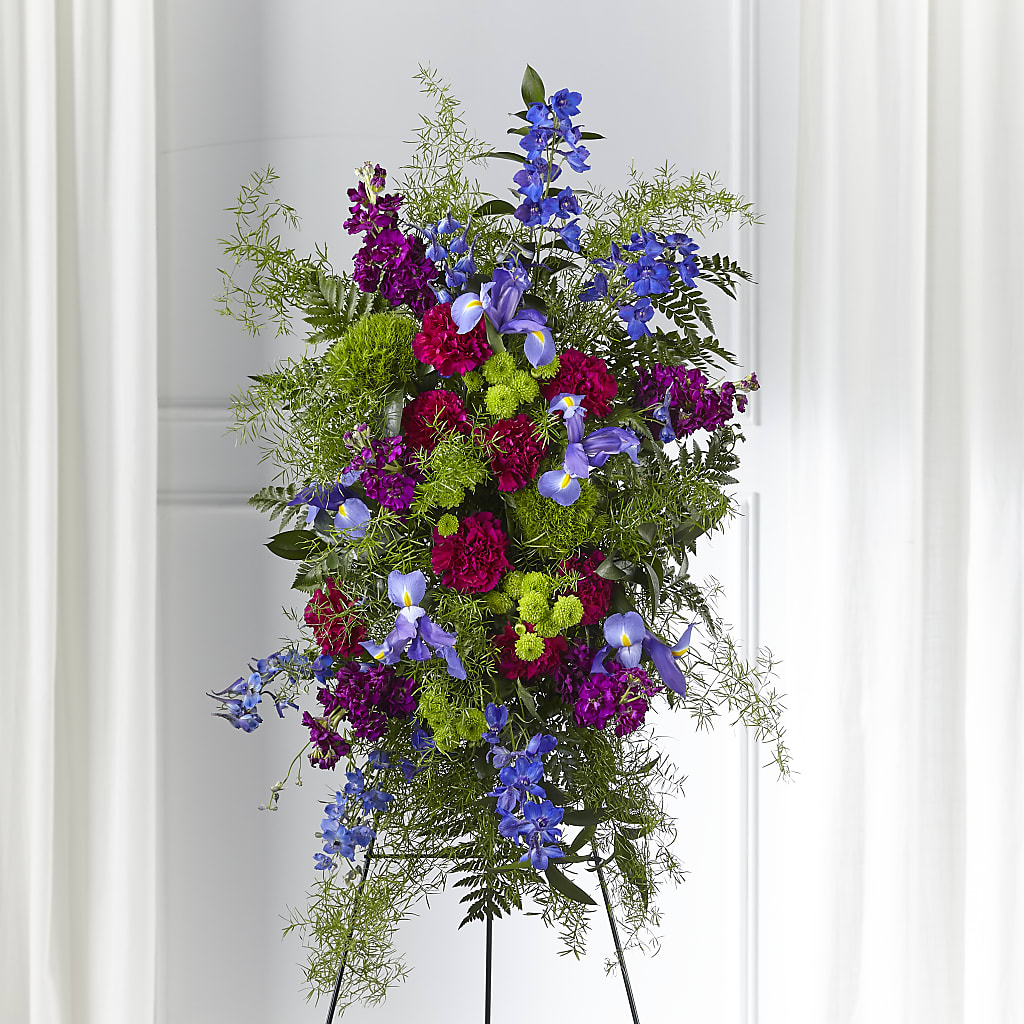 Heavenly Skies Standing Spray – B Floral, Coalville UT