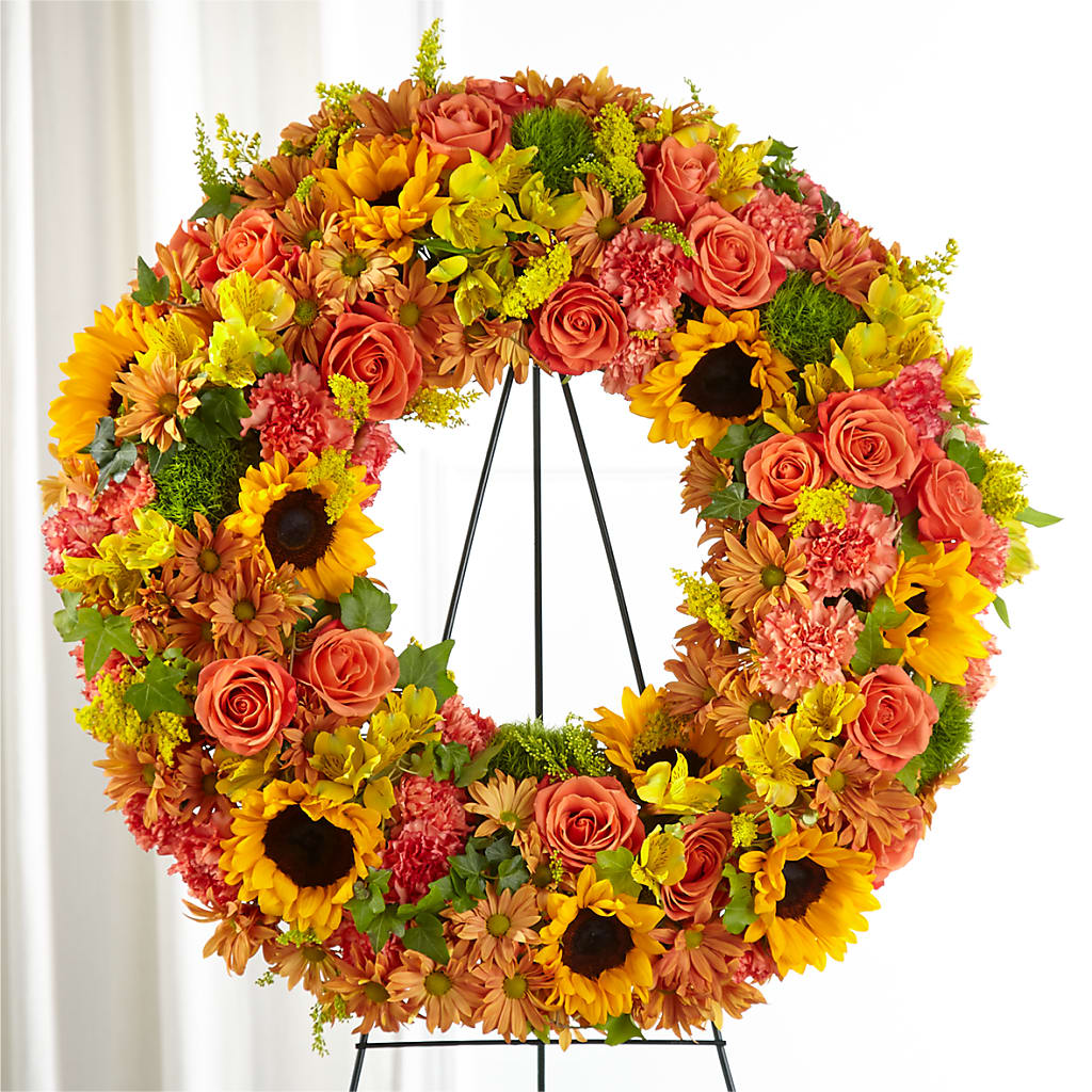 Autumnal Memories Wreath (Standard) – B Floral, Coalville UT