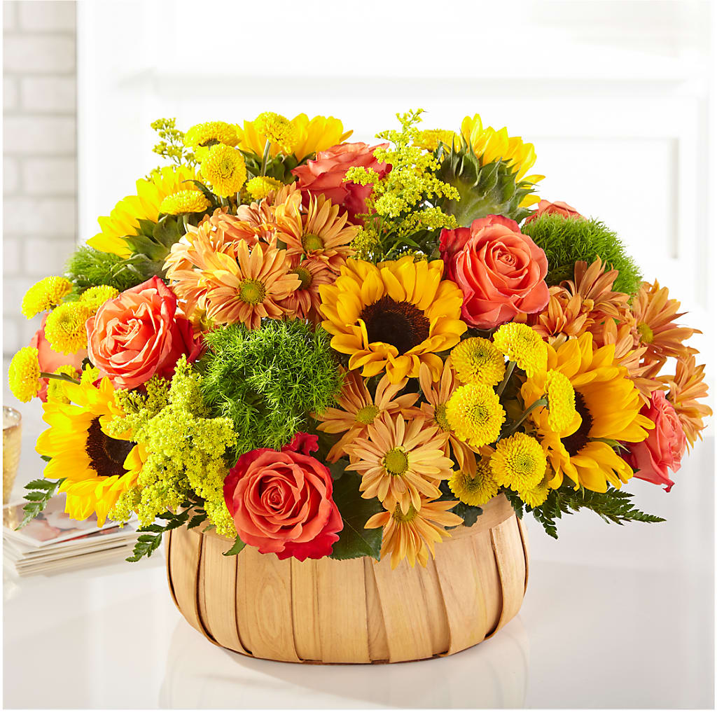 Harvest Sunflower Basket – B Floral, Coalville UT