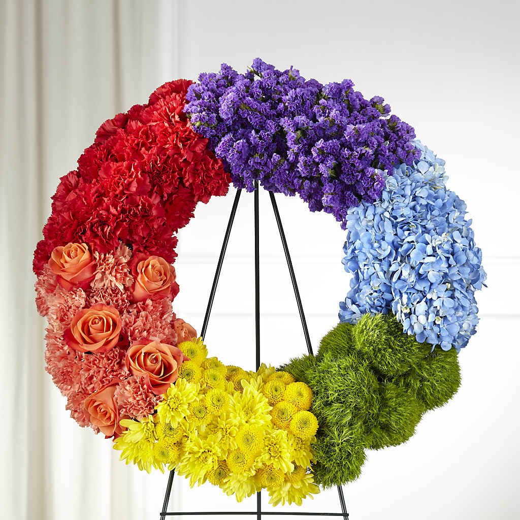 Circle of Love Wreath – B Floral, Coalville UT