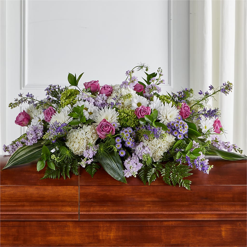 Meadows of Serenity Casket Spray – B Floral, Coalville UT