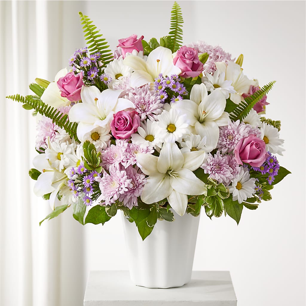 Warmest Thoughts Tabletop Basket – B Floral, Coalville UT