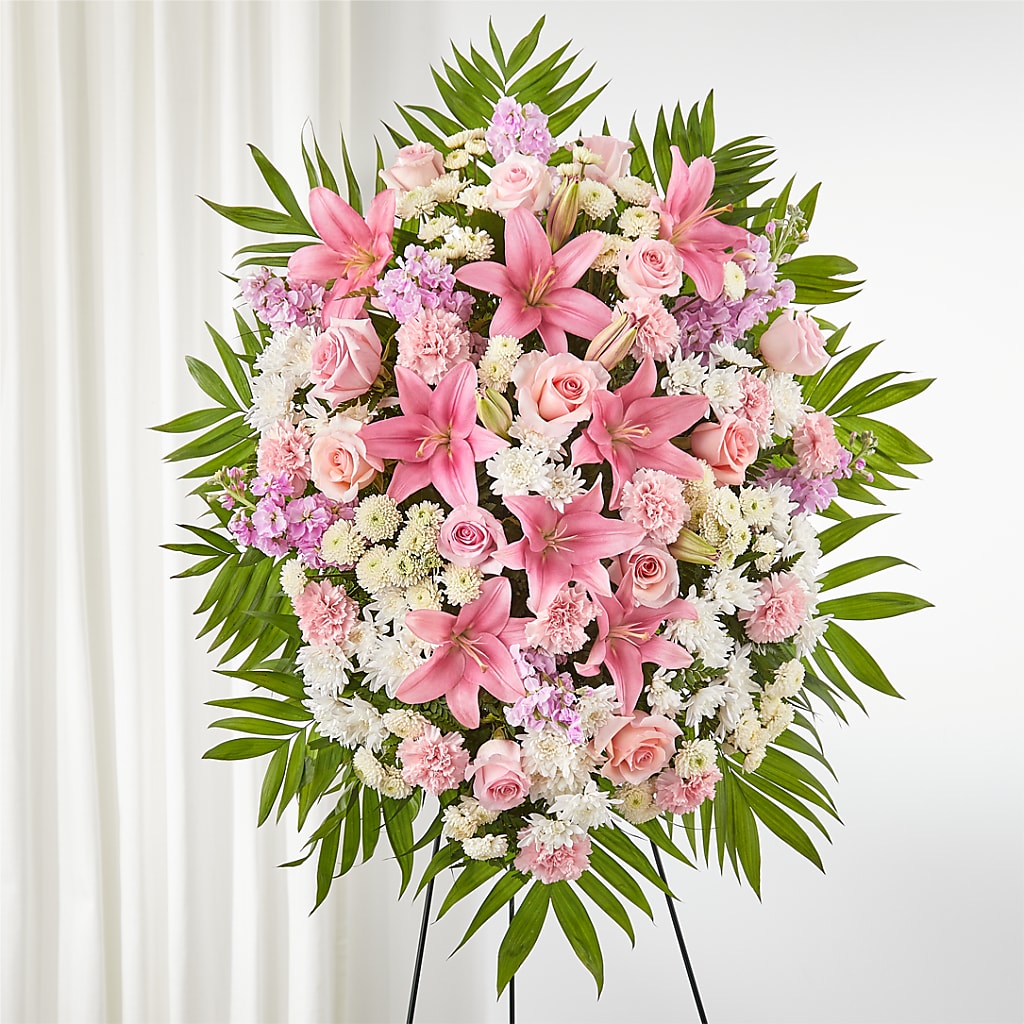 Offering Solace Standing Spray – B Floral, Coalville UT