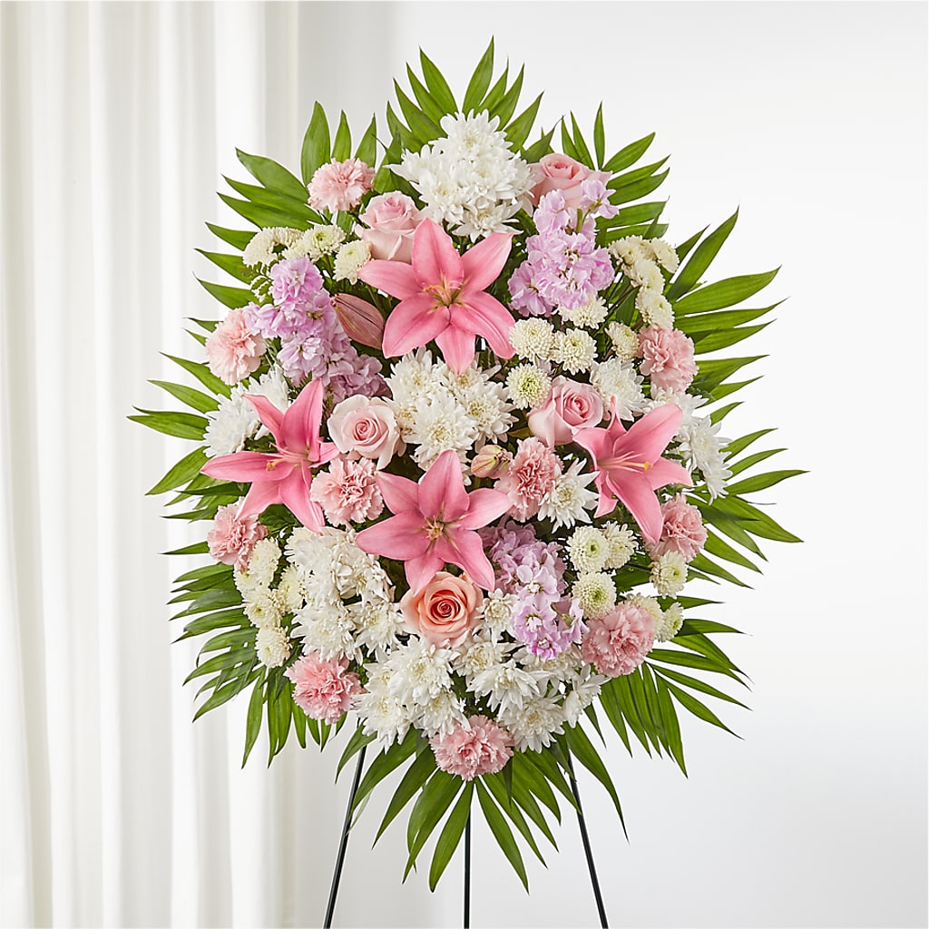 Offering Solace Standing Spray – B Floral, Coalville UT