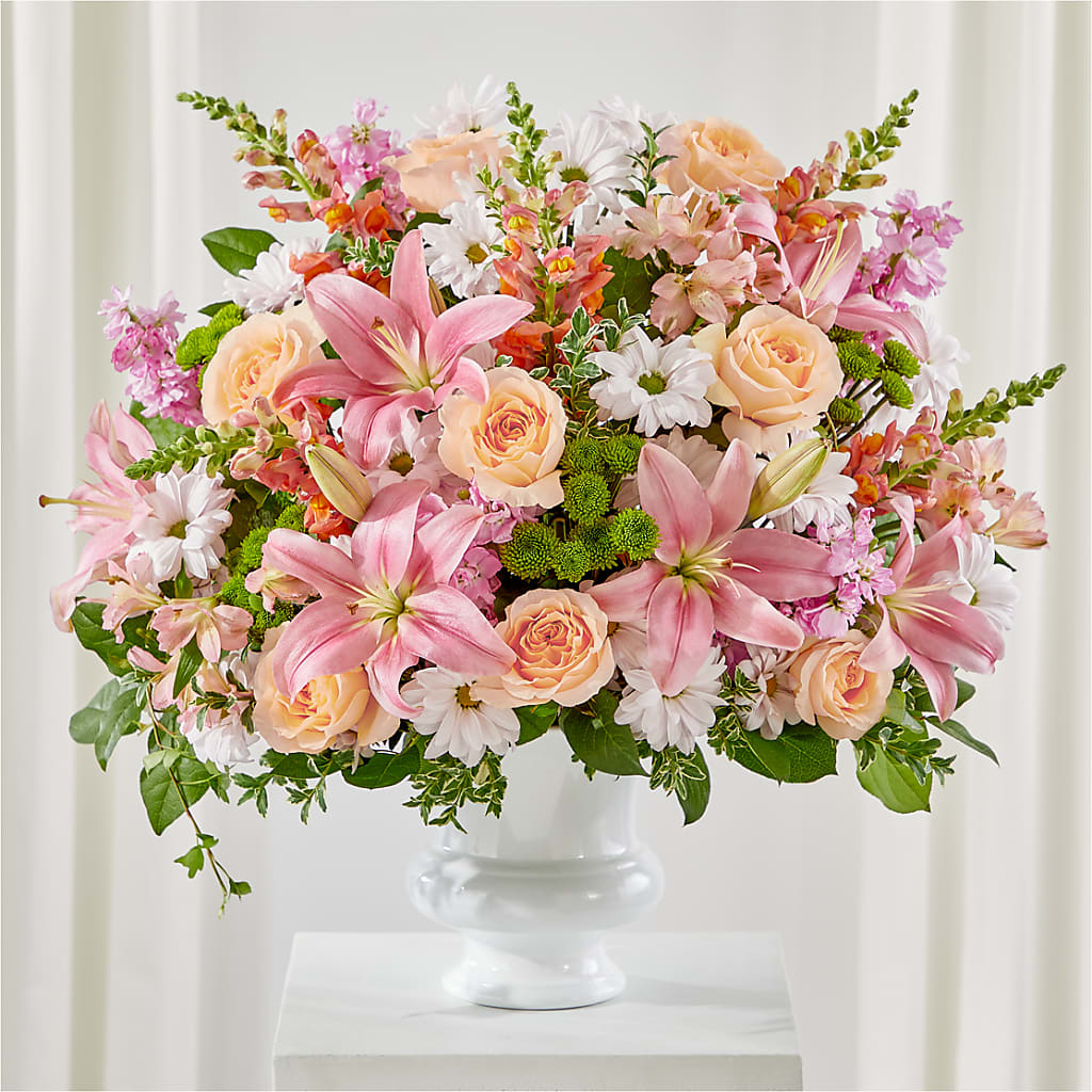 Heartfelt Gesture Urn Arrangement – B Floral, Coalville UT