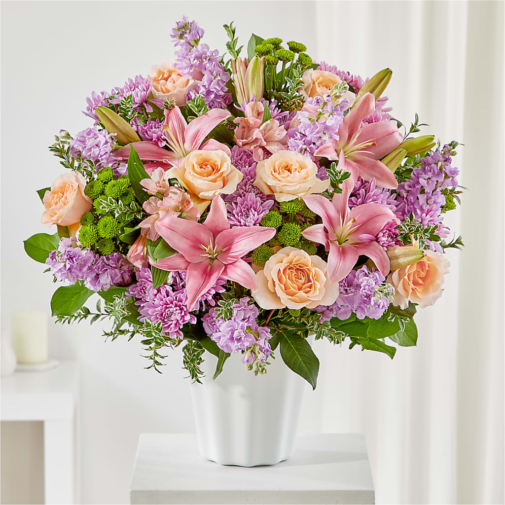 Supportive Embrace Tabletop Basket – B Floral, Coalville UT