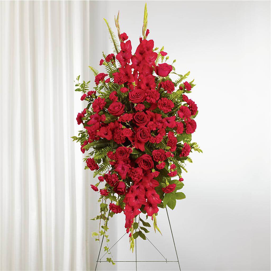 From the Heart Standing Spray – B Floral, Coalville UT