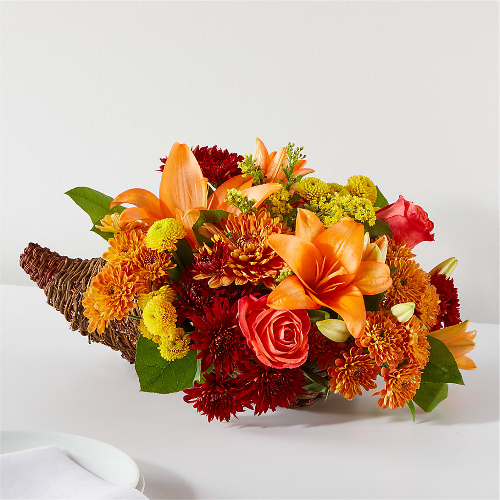 Bouquet of Blessings Cornucopia – B Floral, Coalville UT