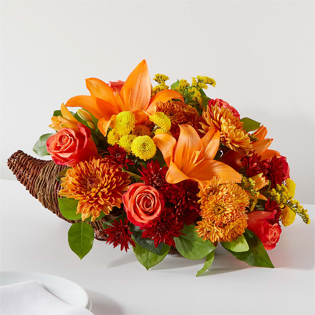 Bouquet of Blessings Cornucopia – B Floral, Coalville UT