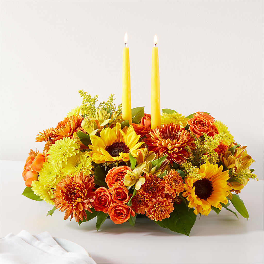 Autumn Harmony Centerpiece – B Floral, Coalville UT