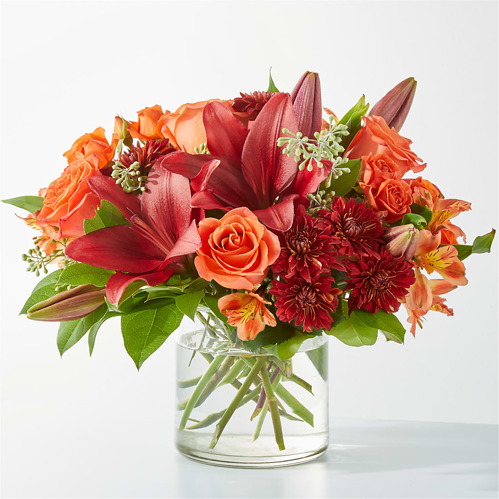 Crimson Leaves Bouquet – B Floral, Coalville UT