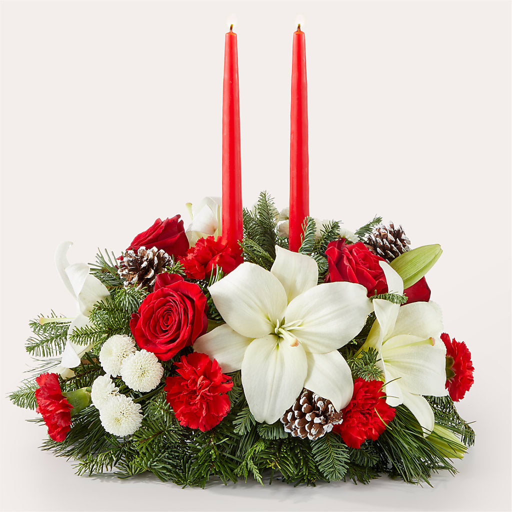 Seasonal Festivities Centerpiece – B Floral, Coalville UT