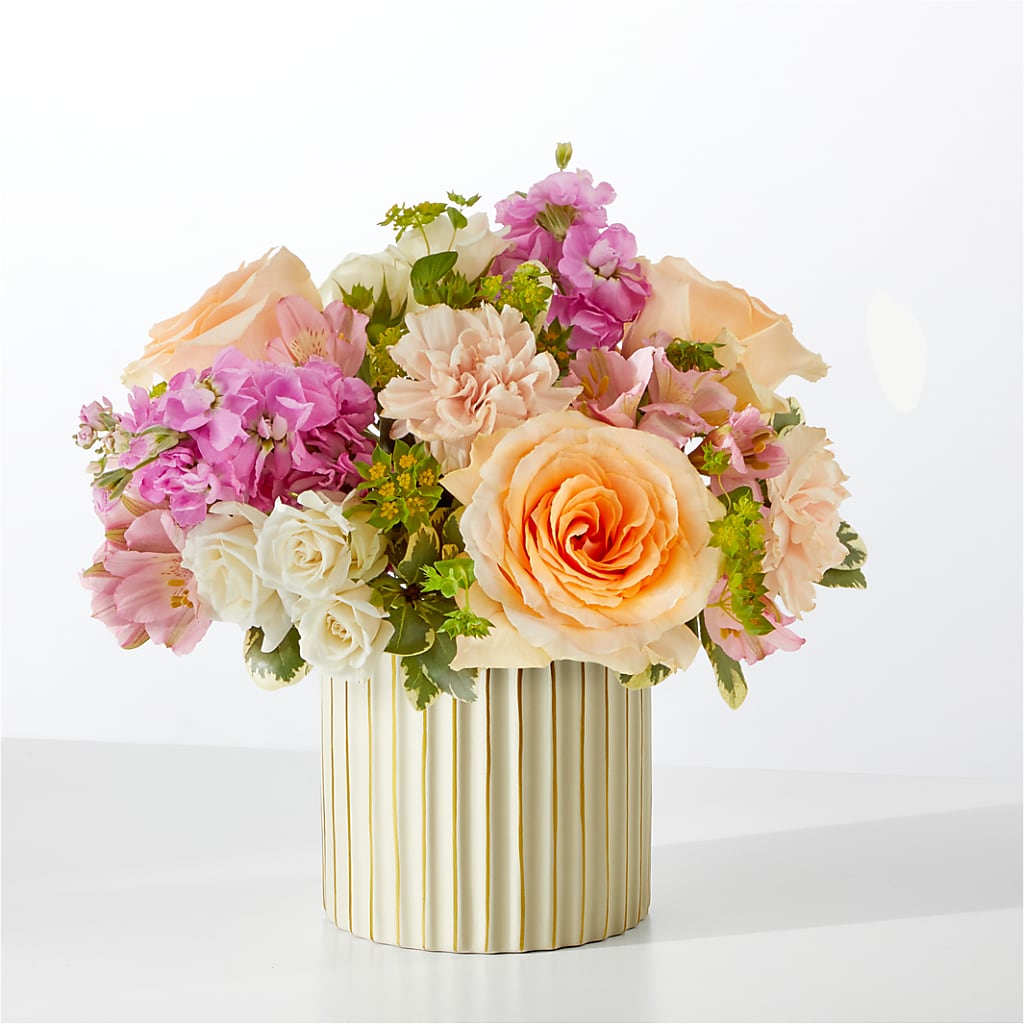 Paradise Bouquet with Ivory Vase – B Floral, Coalville UT