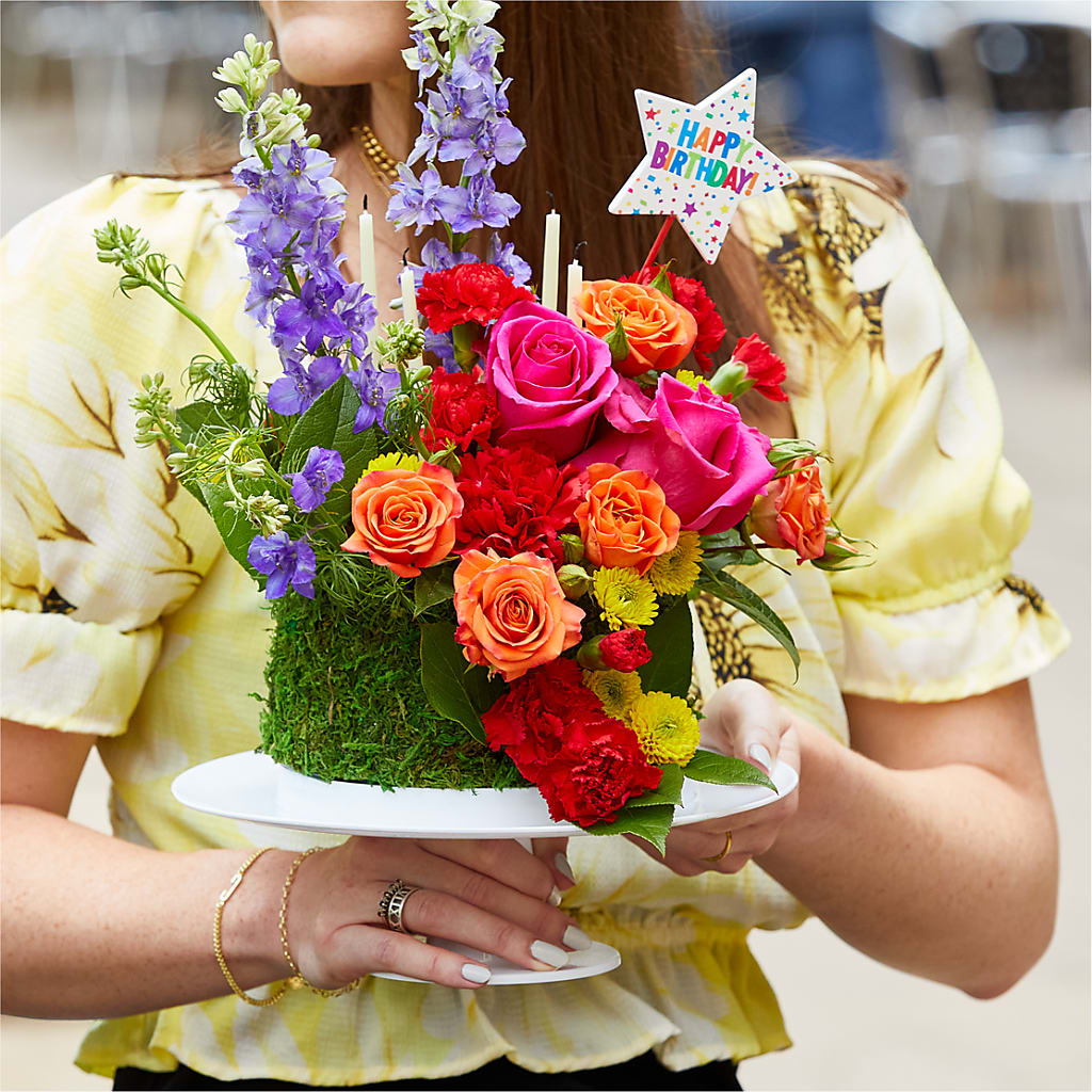 Best Year Yet Floral Cake – B Floral, Coalville UT