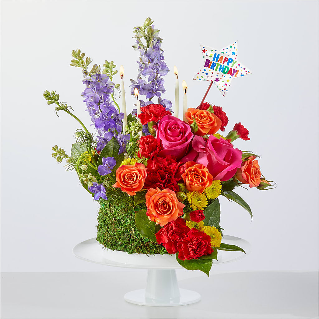 Best Year Yet Floral Cake – B Floral, Coalville UT