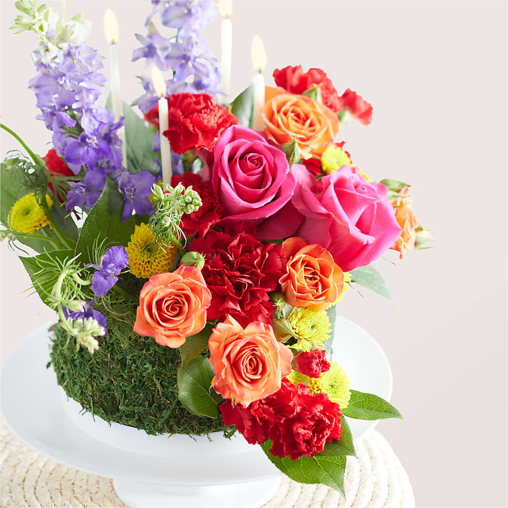 Best Year Yet Floral Cake – B Floral, Coalville UT