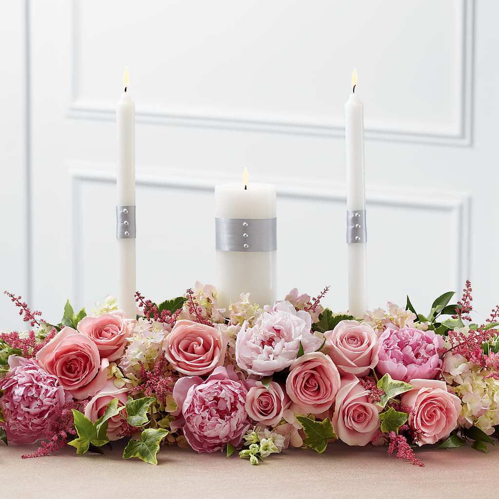 Worldwide Romance Unity Candle Arrangement – B Floral, Coalville UT