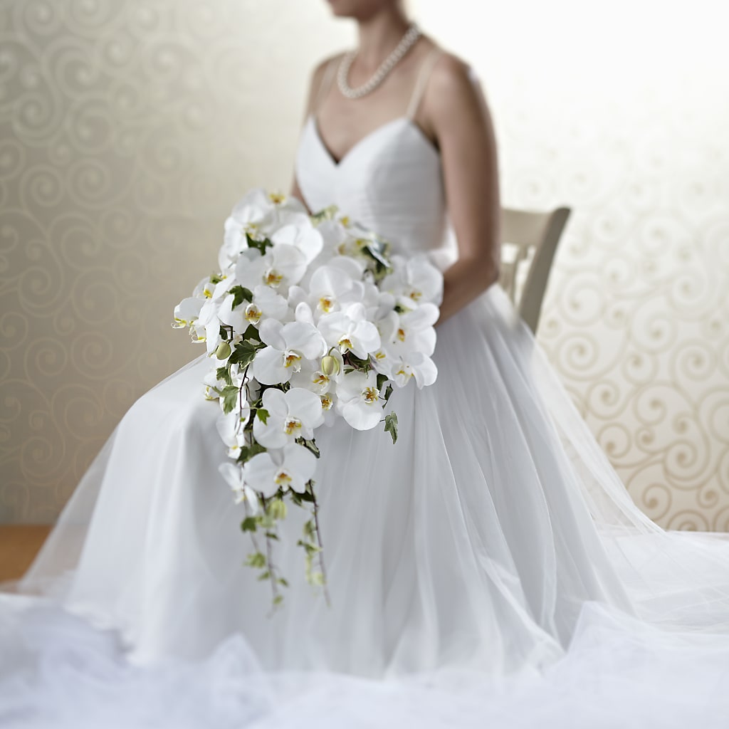 Classic White Bouquet – B Floral, Coalville UT